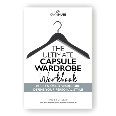 The Ultimate Capsule Wardrobe Workbook: Digital Printable