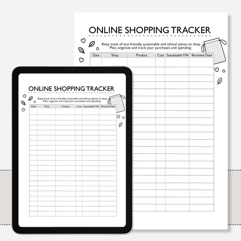 Online Shopping Expense Tracker
